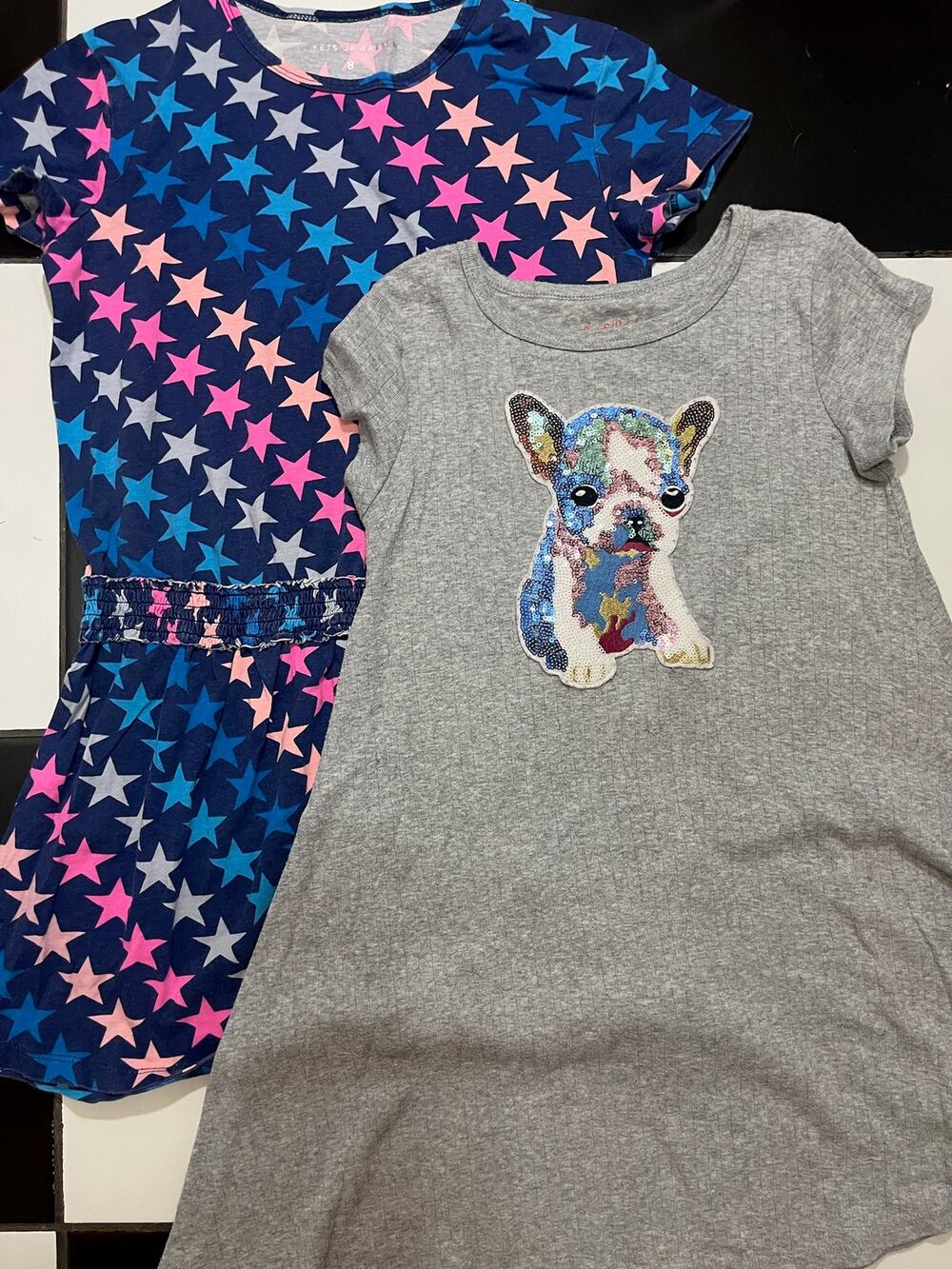 Lot of 2 Girls' size 8 dresses Cat & Jack + Rockets of Awesome